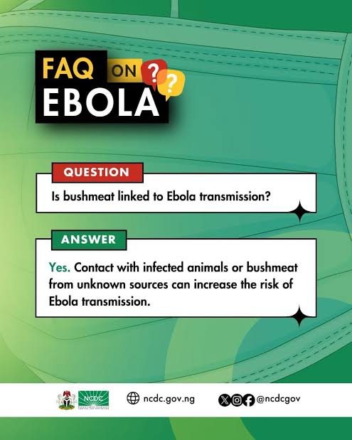 NCDC ISSUES EBOLA PREPAREDNESS ALERT AS REGIONAL OUTBREAK RAISES CONCERNS