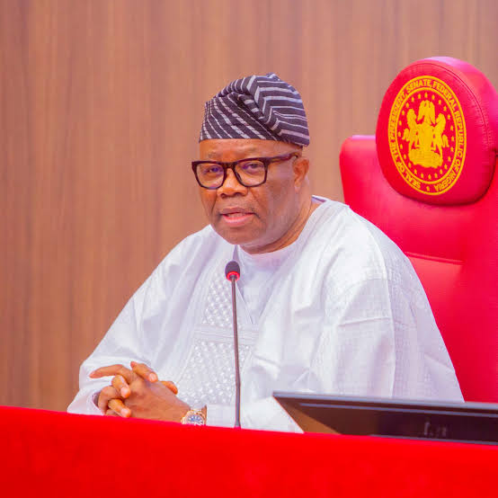 SENATE PRESIDENT GODSWILL AKPABIO SWEARS IN FOUR NEW SENATORS AFTER BYE-ELECTIONS