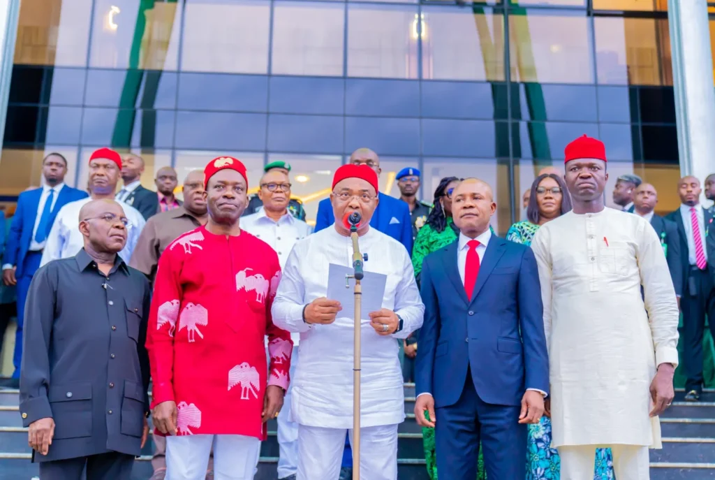 TENSION IN SOUTHEAST AS ABIA GOVERNOR OTTI REJECTS UNIFIED ENDORSEMENT OF TINUBU’S SECOND TERM