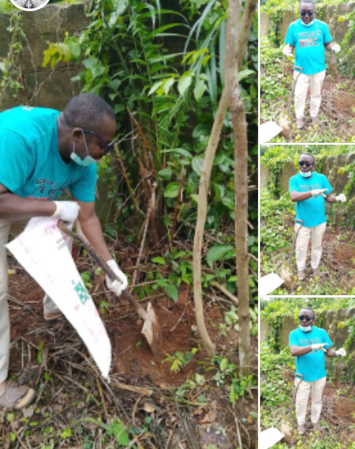 ADVOCACY GROUP LEADER REMOVES BURIED OBJECT FROM OWERRI LAND, REJECTS CLAIMS OF SUPERNATURAL POWER