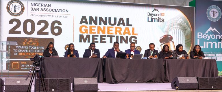 NBA PRESIDENT PRESENTS ANNUAL REPORT AT 2026 AGM IN PORT HARCOURT