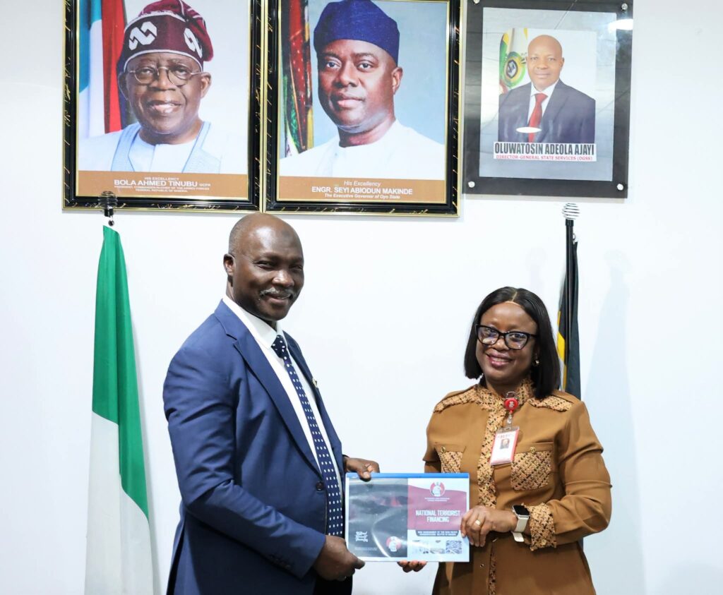 EFCC URGES OYO TO ENACT NPO REGISTRATION LAW AGAINST TERRORISM FINANCING
